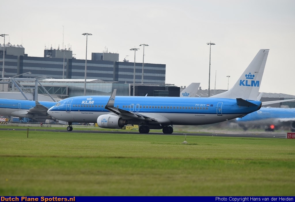 PH-BXY Boeing 737-800 KLM Royal Dutch Airlines by Hans van der Heiden
