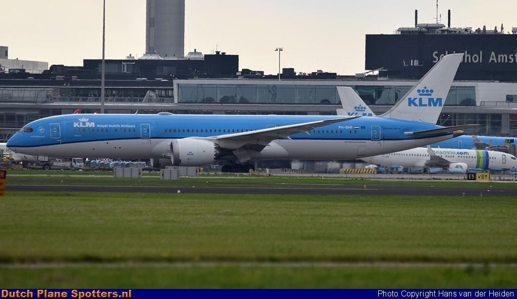 PH-BHF Boeing 787-9 Dreamliner KLM Royal Dutch Airlines by Hans van der Heiden
