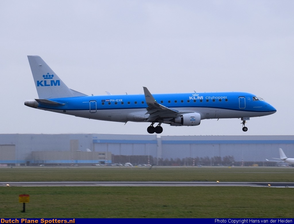 PH-EXR Embraer 175 KLM Cityhopper by Hans van der Heiden