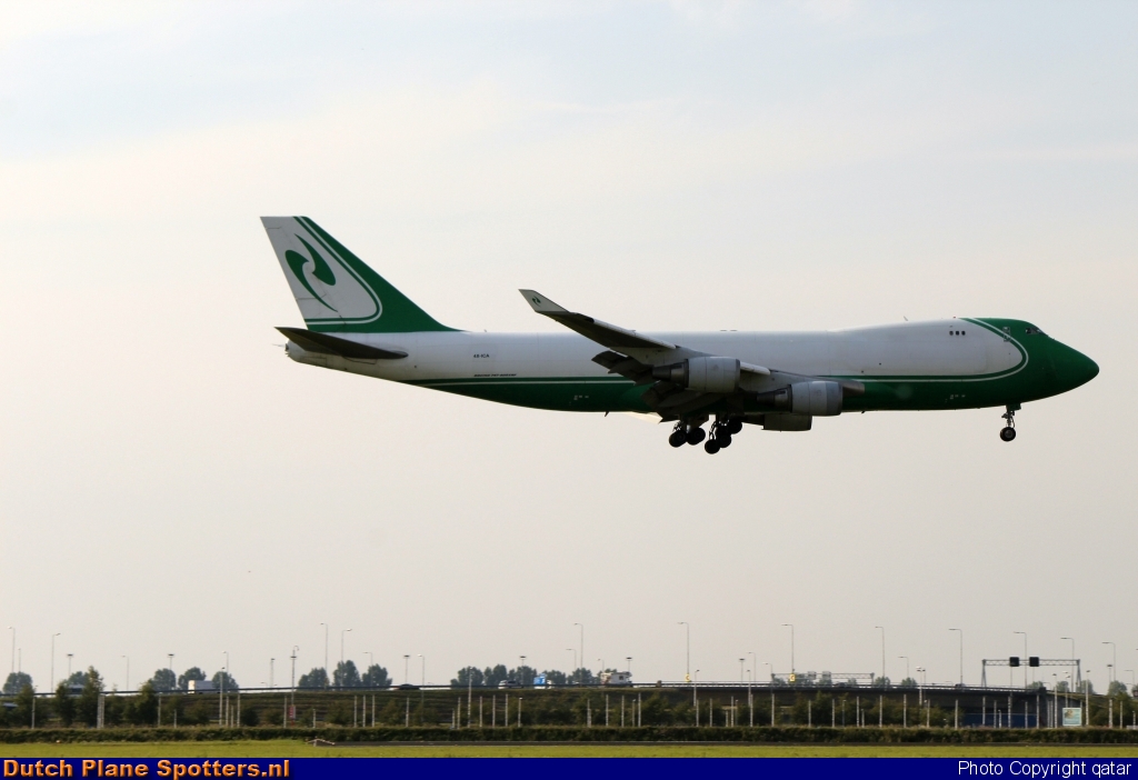 4X-ICA Boeing 747-400 Cargo Air Lines by qatar