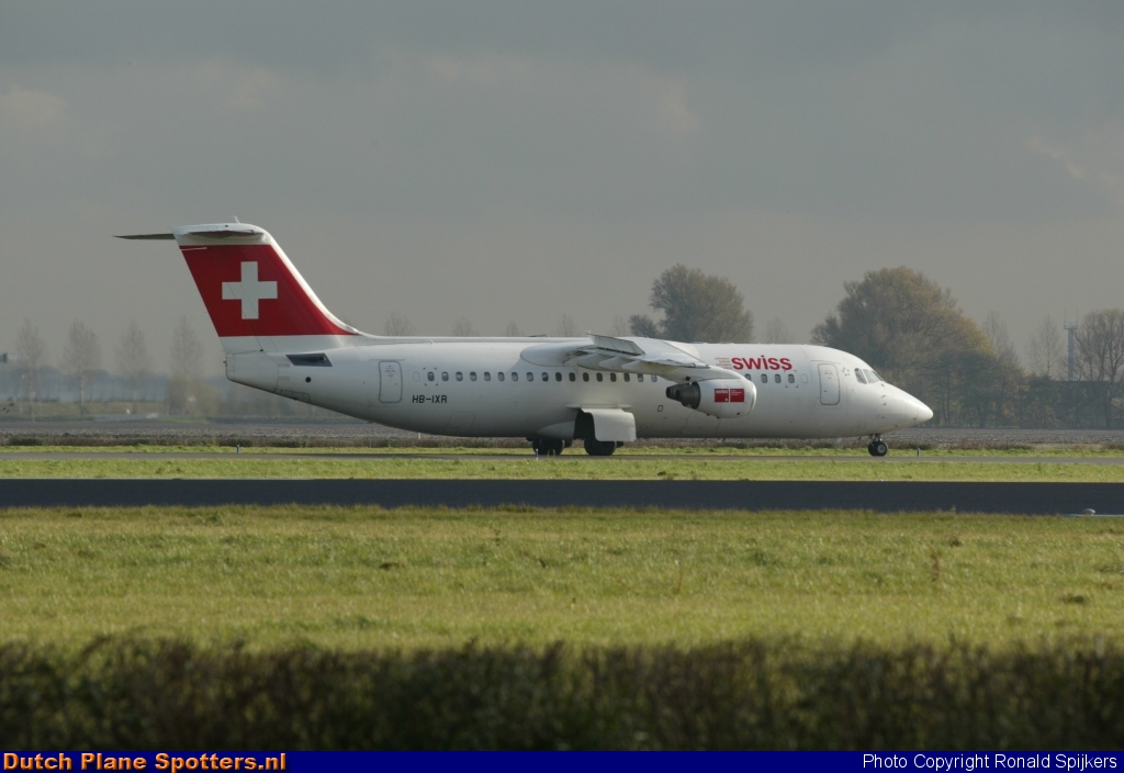 HB-IXR BAe 146 Swiss International Air Lines by Ronald Spijkers