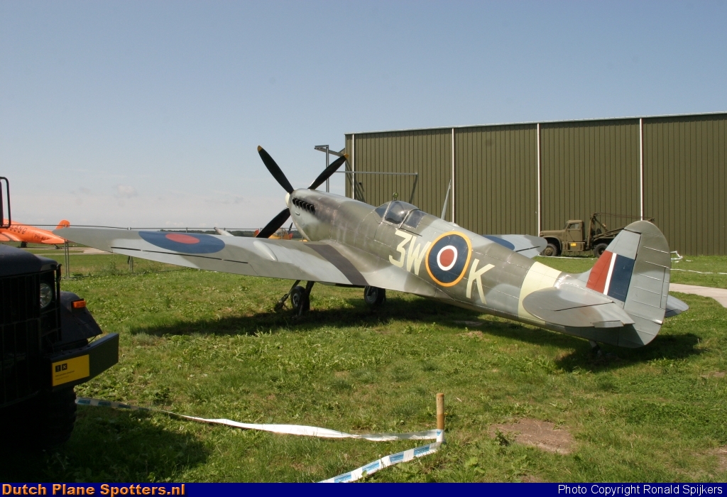3W-K Supermarine Spitfire MIL - British Royal Air Force by Ronald Spijkers