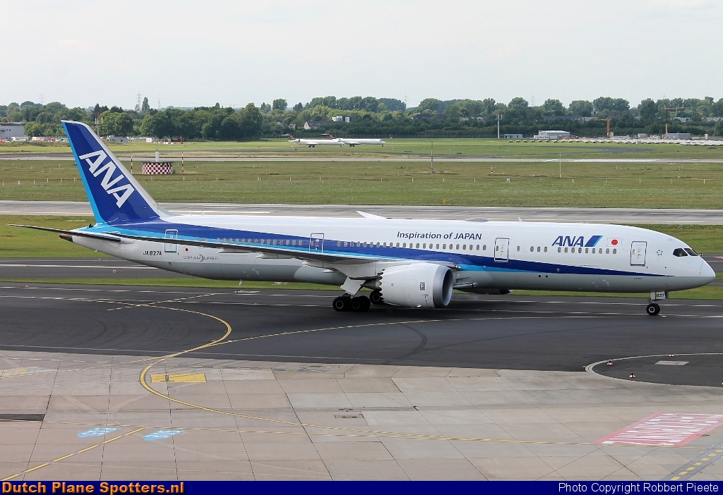 JA837A Boeing 787-9 Dreamliner All Nippon Airlines by Robbert Pieete