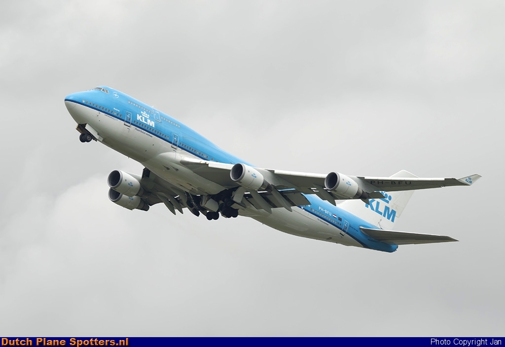 PH-BFU Boeing 747-400 KLM Royal Dutch Airlines by Jan