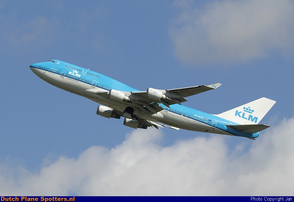 PH-BFR Boeing 747-400 KLM Royal Dutch Airlines by Jan