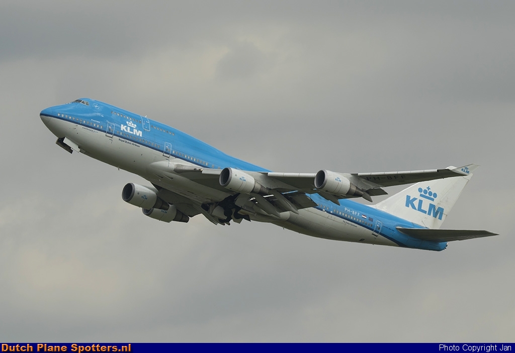 PH-BFF Boeing 747-400 KLM Asia by Jan