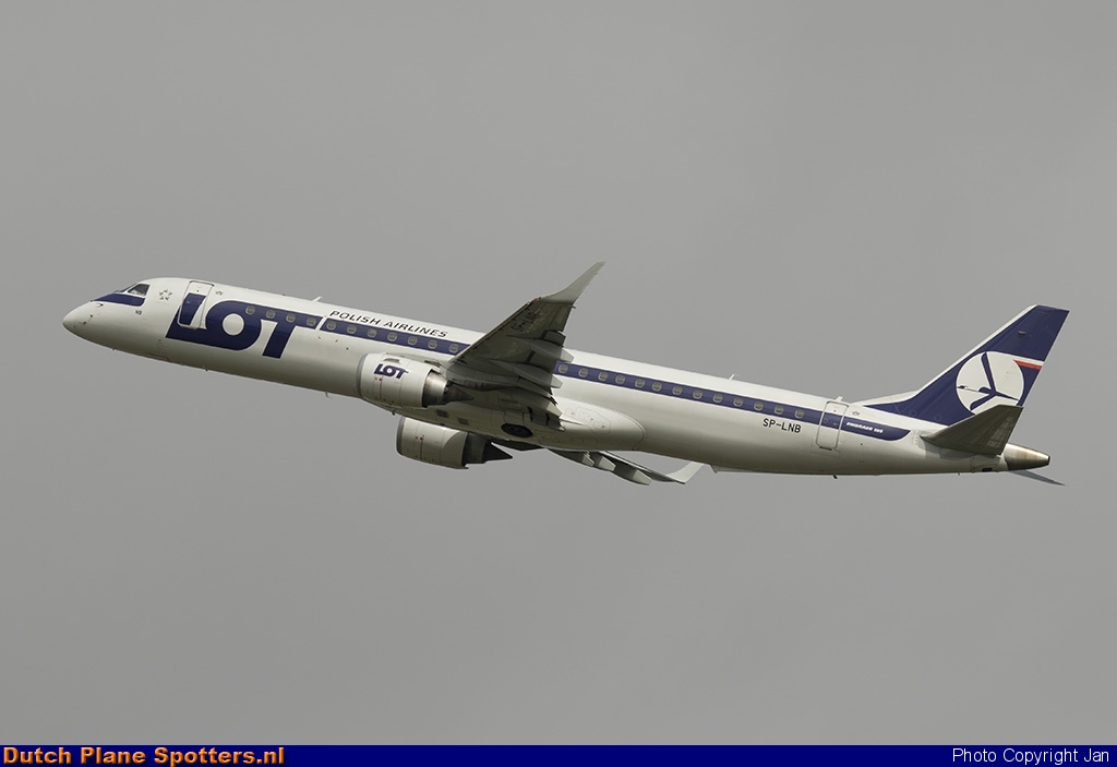 SP-LNB Embraer 195 LOT Polish Airlines by Jan