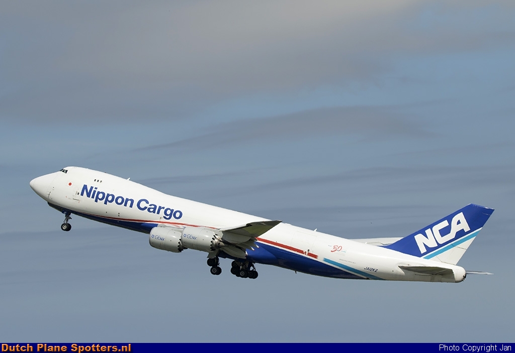 JA12KZ Boeing 747-8 Nippon Cargo Airlines by Jan