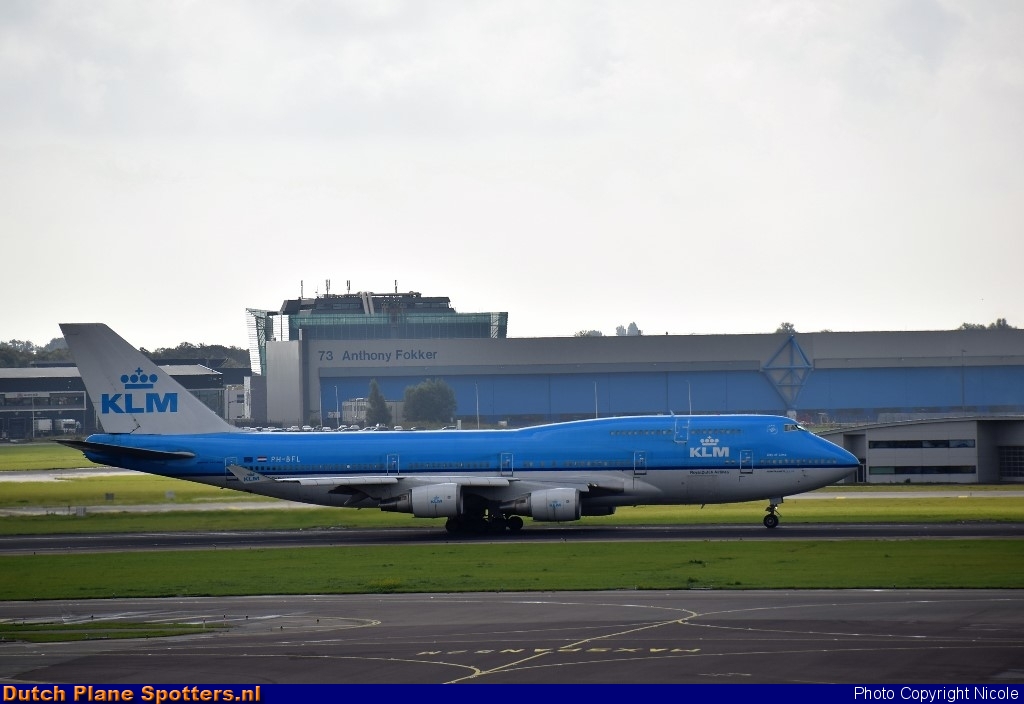 PH-BFL Boeing 747-400 KLM Royal Dutch Airlines by Nicole