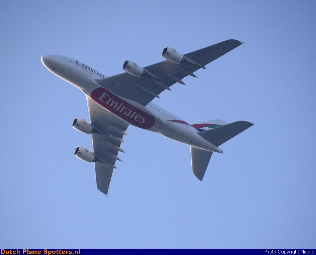 A6-EUH Airbus A380-800 Emirates by Nicole