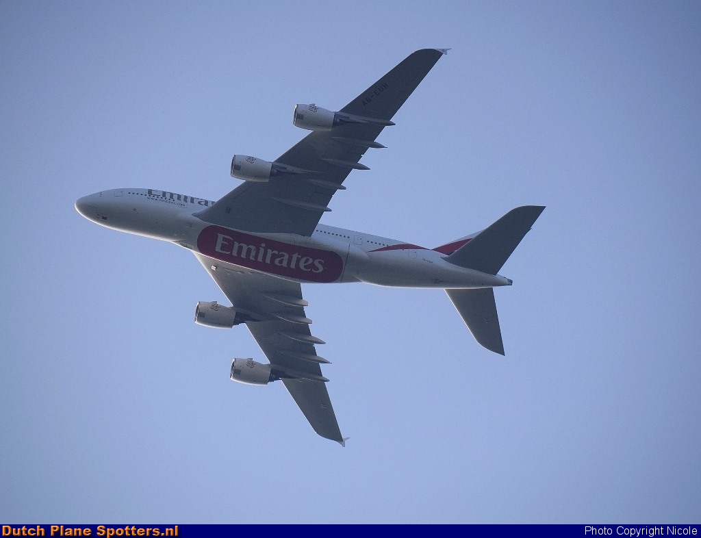 A6-EUH Airbus A380-800 Emirates by Nicole