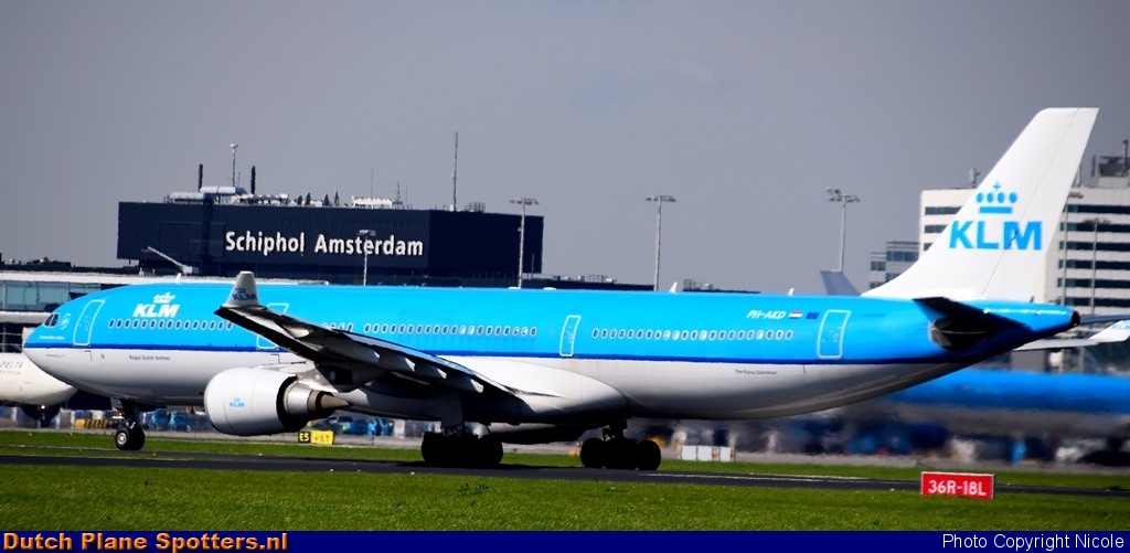 PH-AKD Airbus A330-300 KLM Royal Dutch Airlines by Nicole