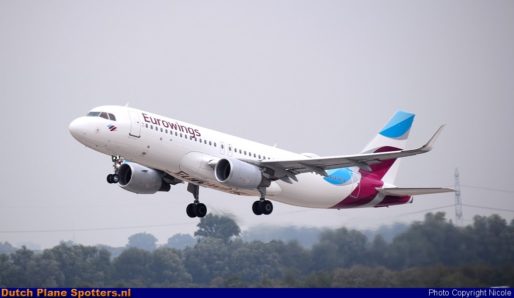 D-AEWS Airbus A320 Eurowings by Nicole