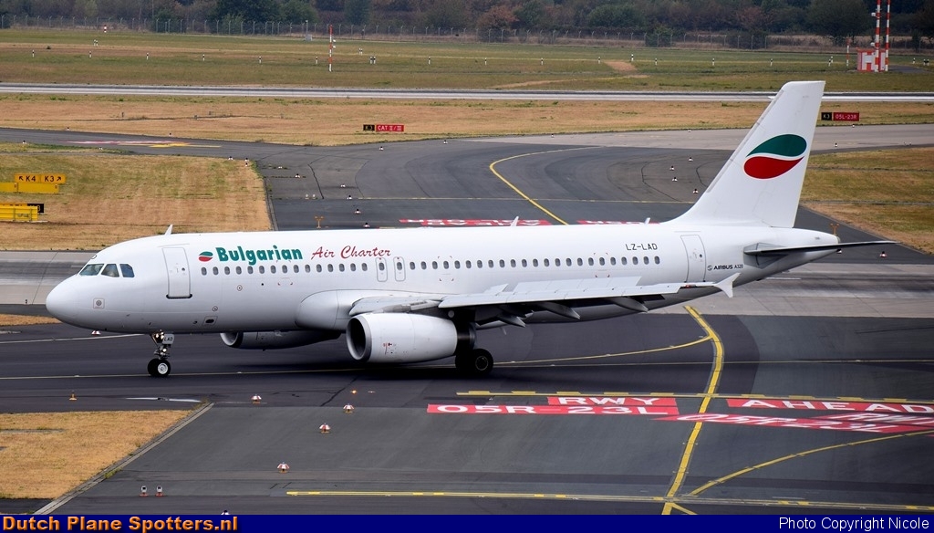 LZ-LAD Airbus A320 Bulgarian Air Charter by Nicole