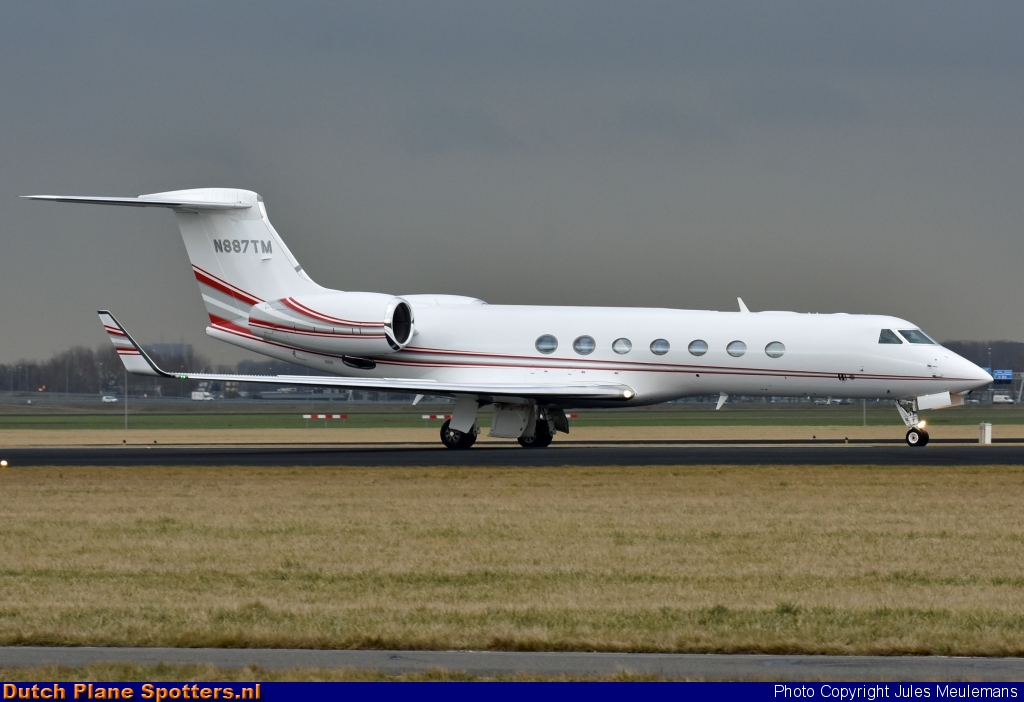 N887TM Gulfstream G550 Private by Jules Meulemans