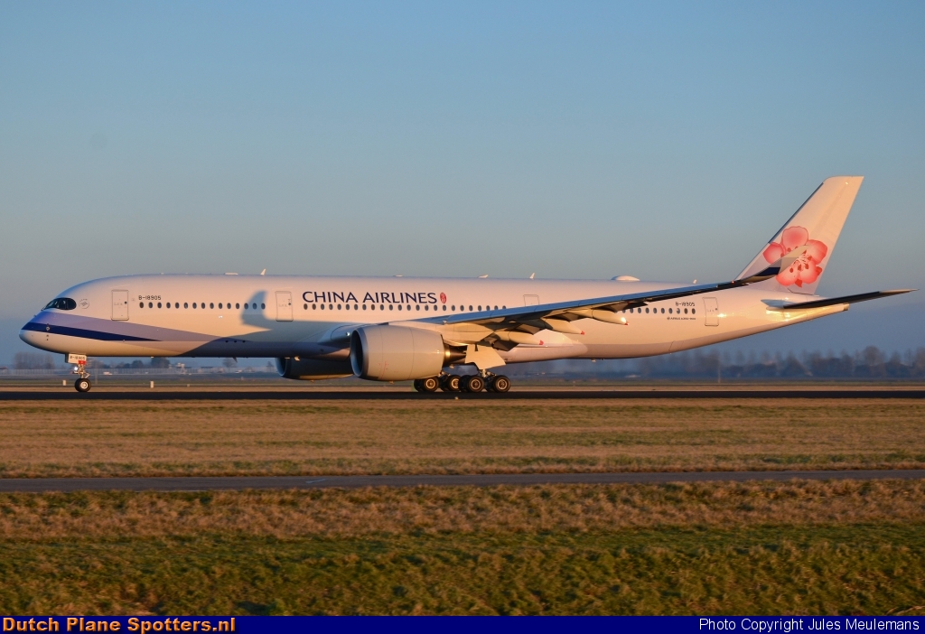 B-18905 Airbus A350-900 China Airlines by Jules Meulemans