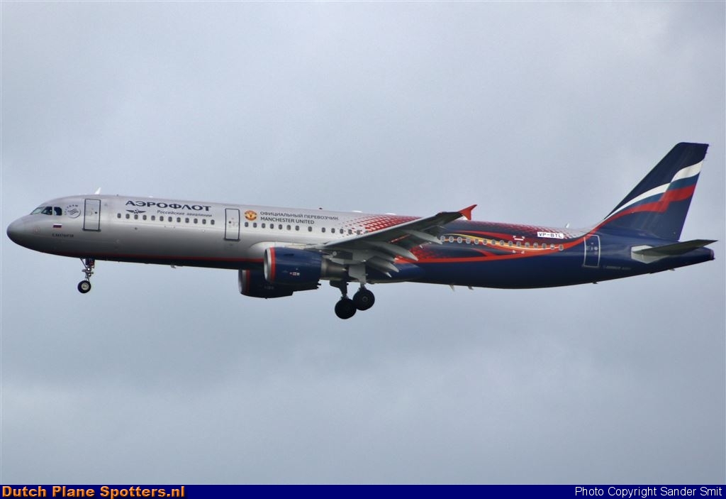 VP-BTL Airbus A321 Aeroflot - Russian Airlines by Sander Smit