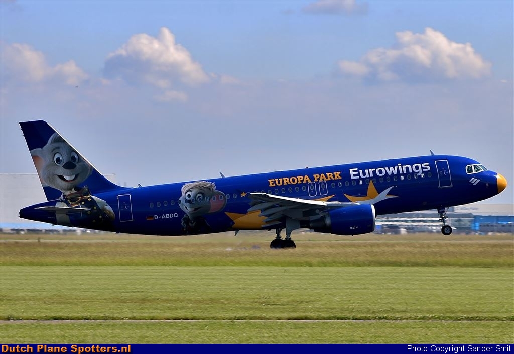 D-ABDQ Airbus A320 Eurowings by Sander Smit
