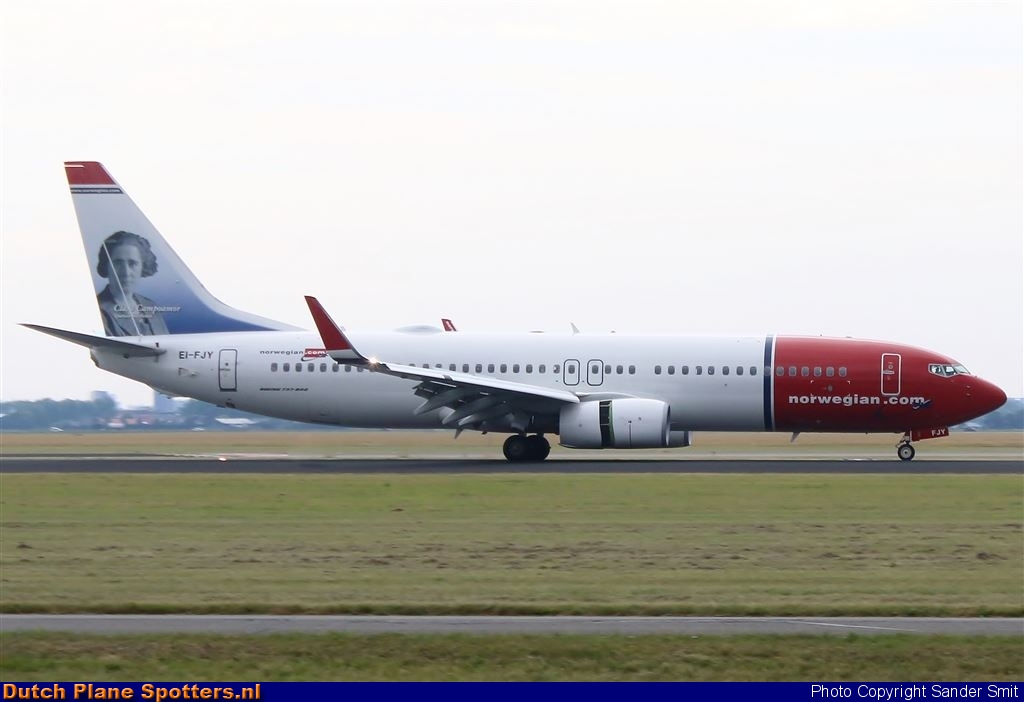 EI-FJY Boeing 737-800 Norwegian Air International by Sander Smit