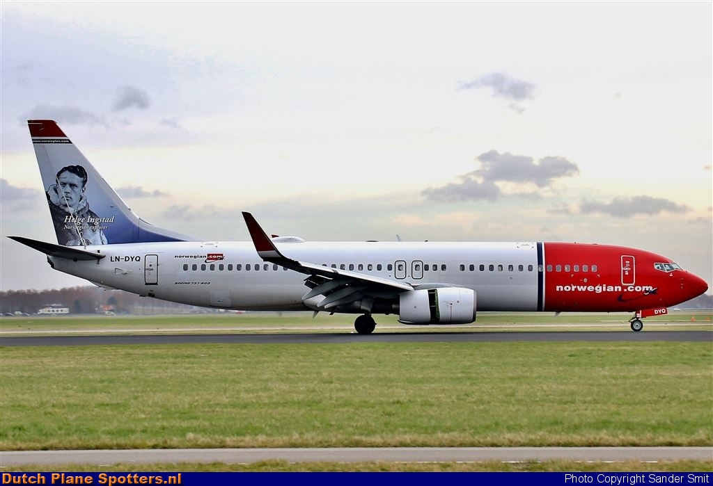 LN-DYQ Boeing 737-800 Norwegian Air Shuttle by Sander Smit