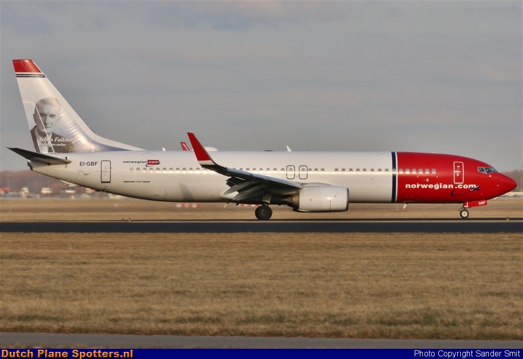 EI-GBF Boeing 737-800 Norwegian Air Shuttle by Sander Smit