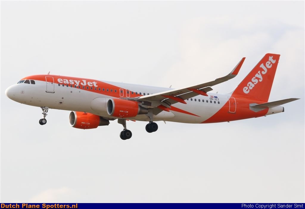 OE-ICT Airbus A320 easyJet Europe by Sander Smit