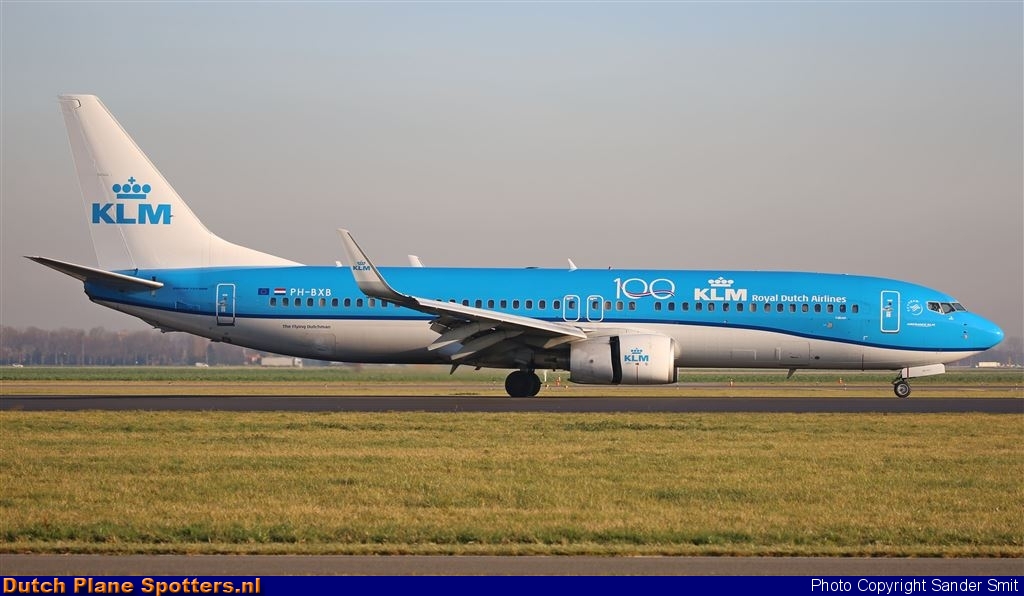 PH-BXB Boeing 737-800 KLM Royal Dutch Airlines by Sander Smit