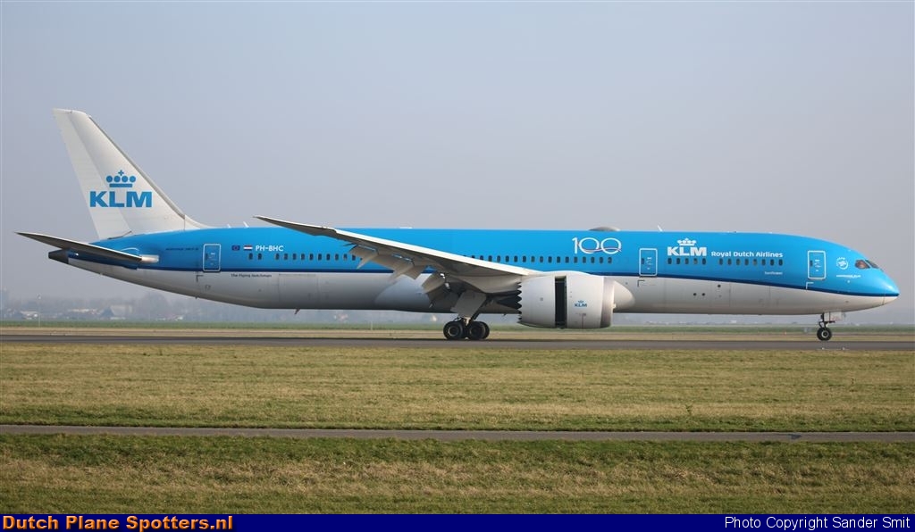 PH-BHC Boeing 787-9 Dreamliner KLM Royal Dutch Airlines by Sander Smit