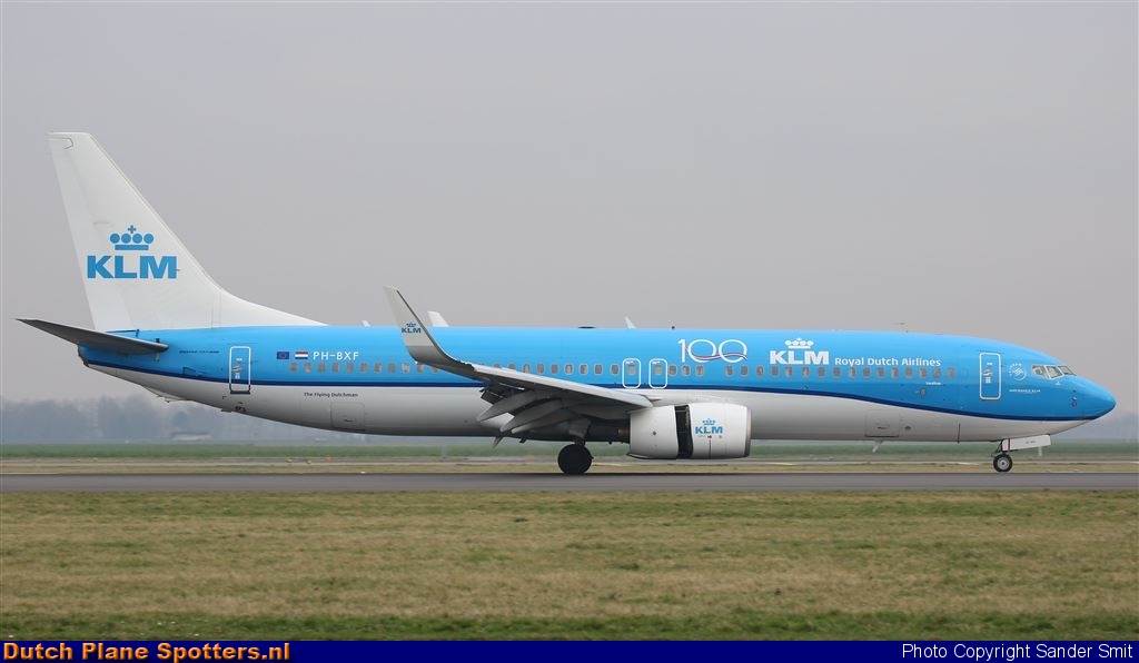 PH-BXF Boeing 737-800 KLM Royal Dutch Airlines by Sander Smit