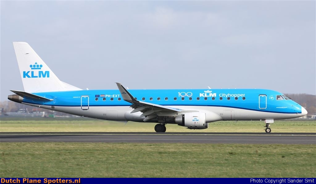 PH-EXT Embraer 175 KLM Cityhopper by Sander Smit