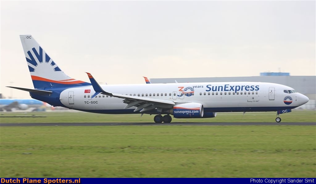 TC-SOC Boeing 737-800 SunExpress by Sander Smit