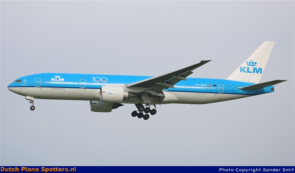 PH-BQO Boeing 777-200 KLM Royal Dutch Airlines by Sander Smit