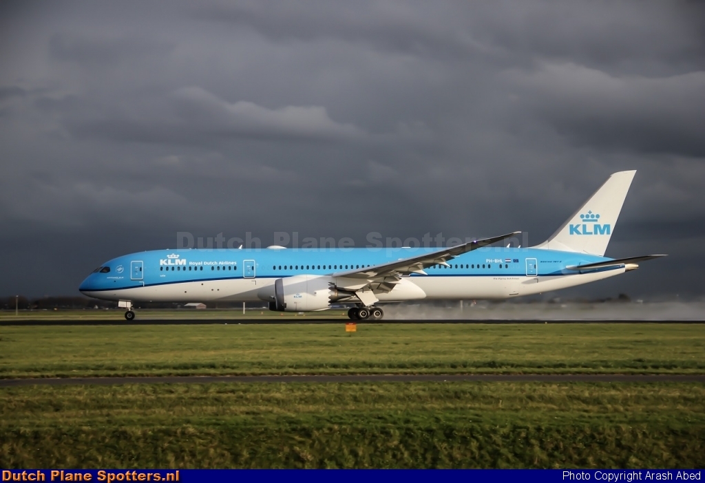 PH-BHL Boeing 787-9 Dreamliner KLM Royal Dutch Airlines by Arash Abed