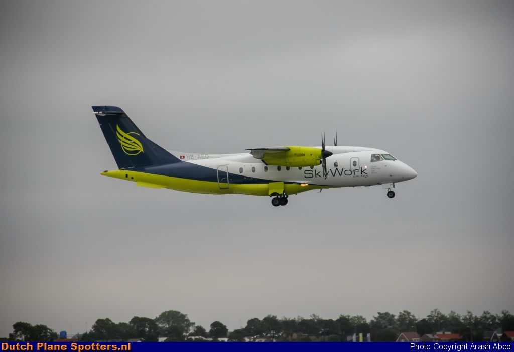 HB-AEO Dornier Do-328 Sky Work Airlines by Arash Abed
