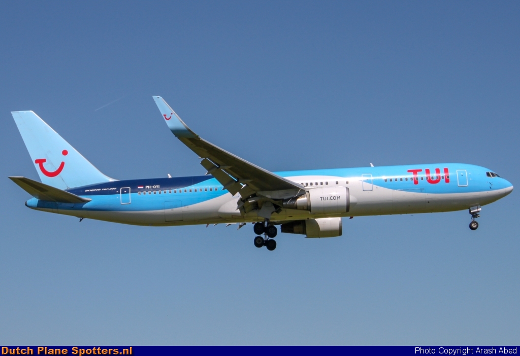 PH-OYI Boeing 767-300 TUI Airlines Netherlands by Arash Abed