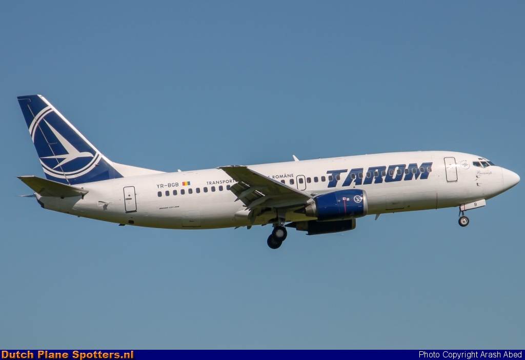 YR-BGB Boeing 737-300 TAROM by Arash Abed