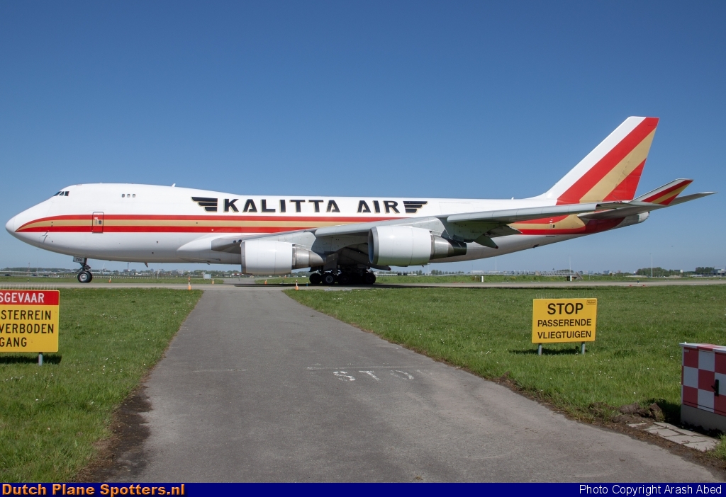 N700CK Boeing 747-400 Kalitta by Arash Abed