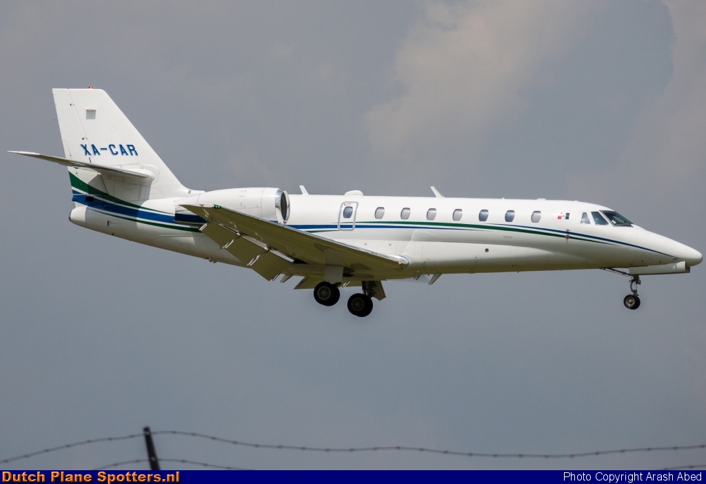XA-CAR Cessna 680 Citation Sovereign Private by Arash Abed