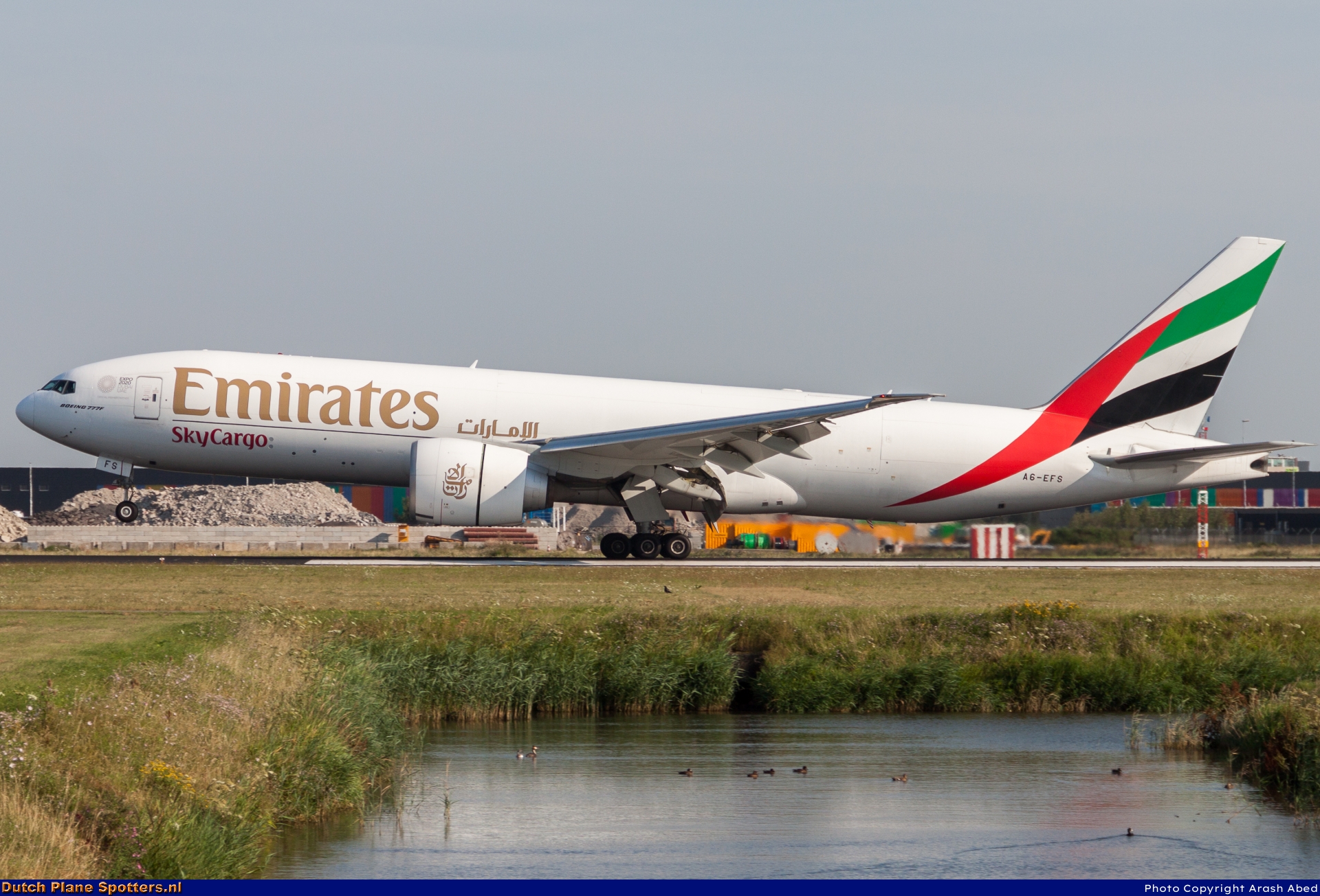 A6-EFS Boeing 777-F Emirates Sky Cargo by Arash Abed