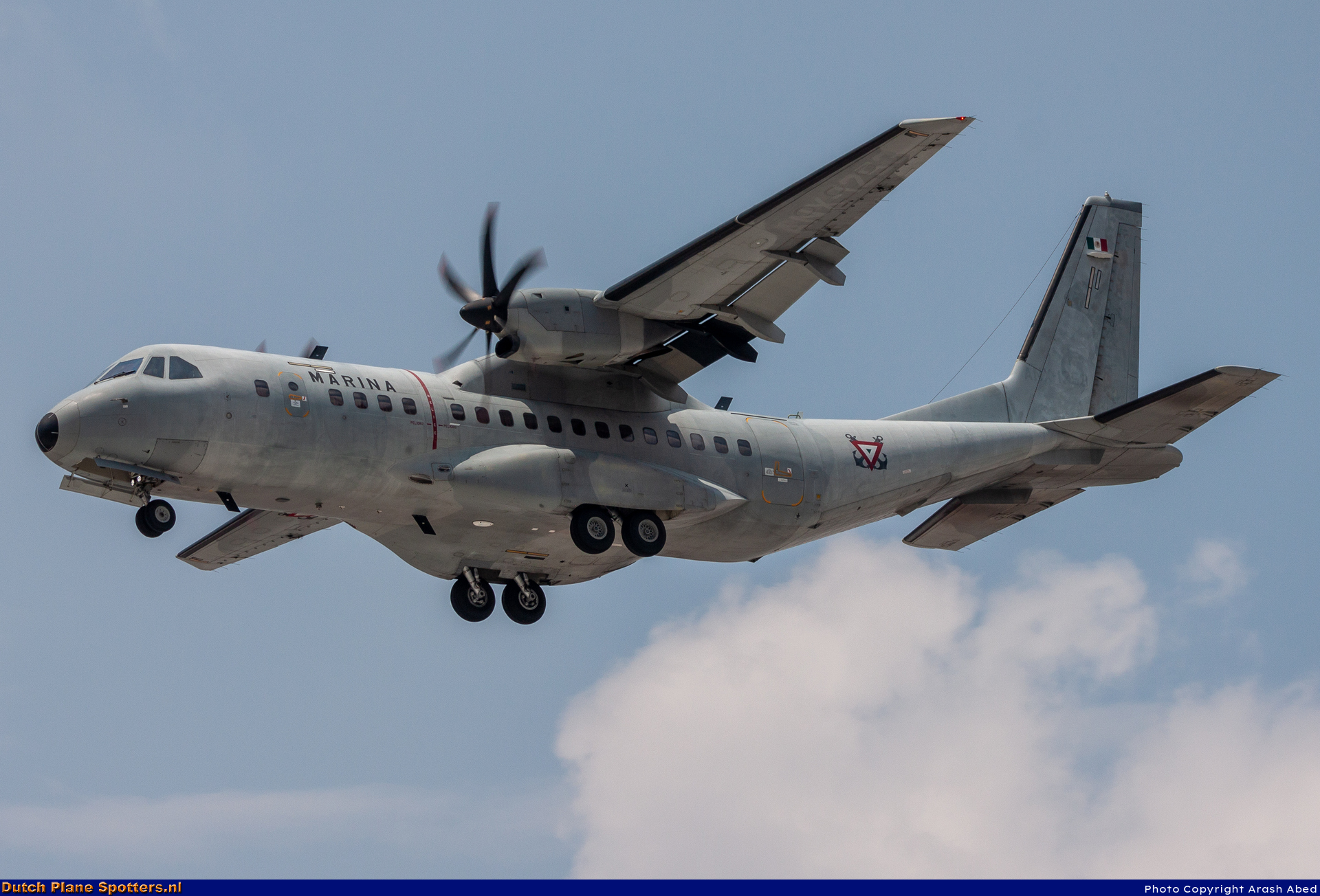 ANX-1253 CASA C-295 MIL - Mexican Navy by Arash Abed