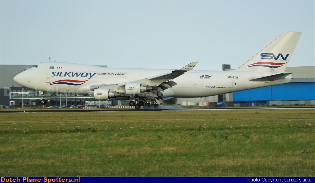 VP-BCR Boeing 747-400 Silk Way West Airlines by saraja sluijter