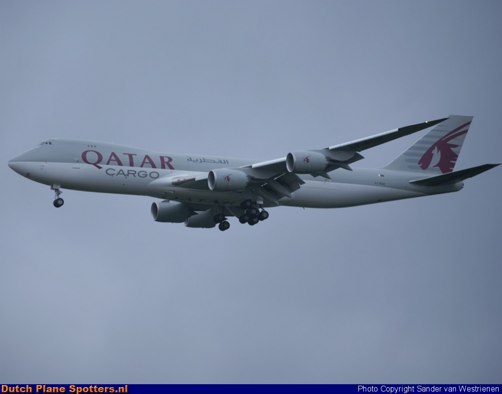 A7-BGB Boeing 747-8 Qatar Airways Cargo by Sander van Westrienen