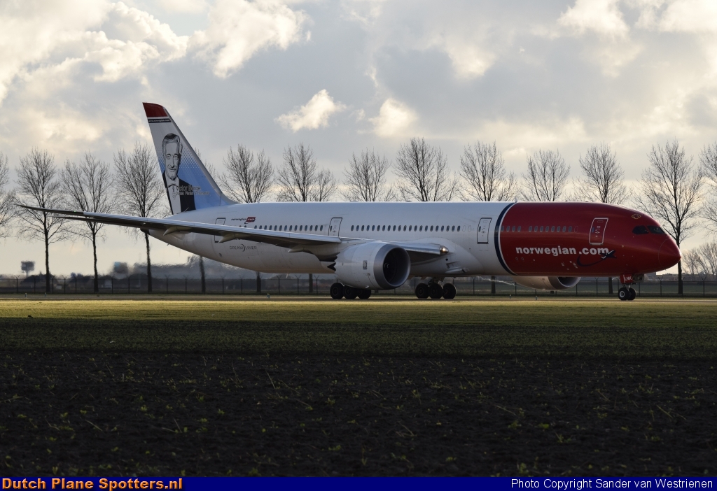 LN-LNK Boeing 787-9 Dreamliner Norwegian Air Shuttle by Sander van Westrienen