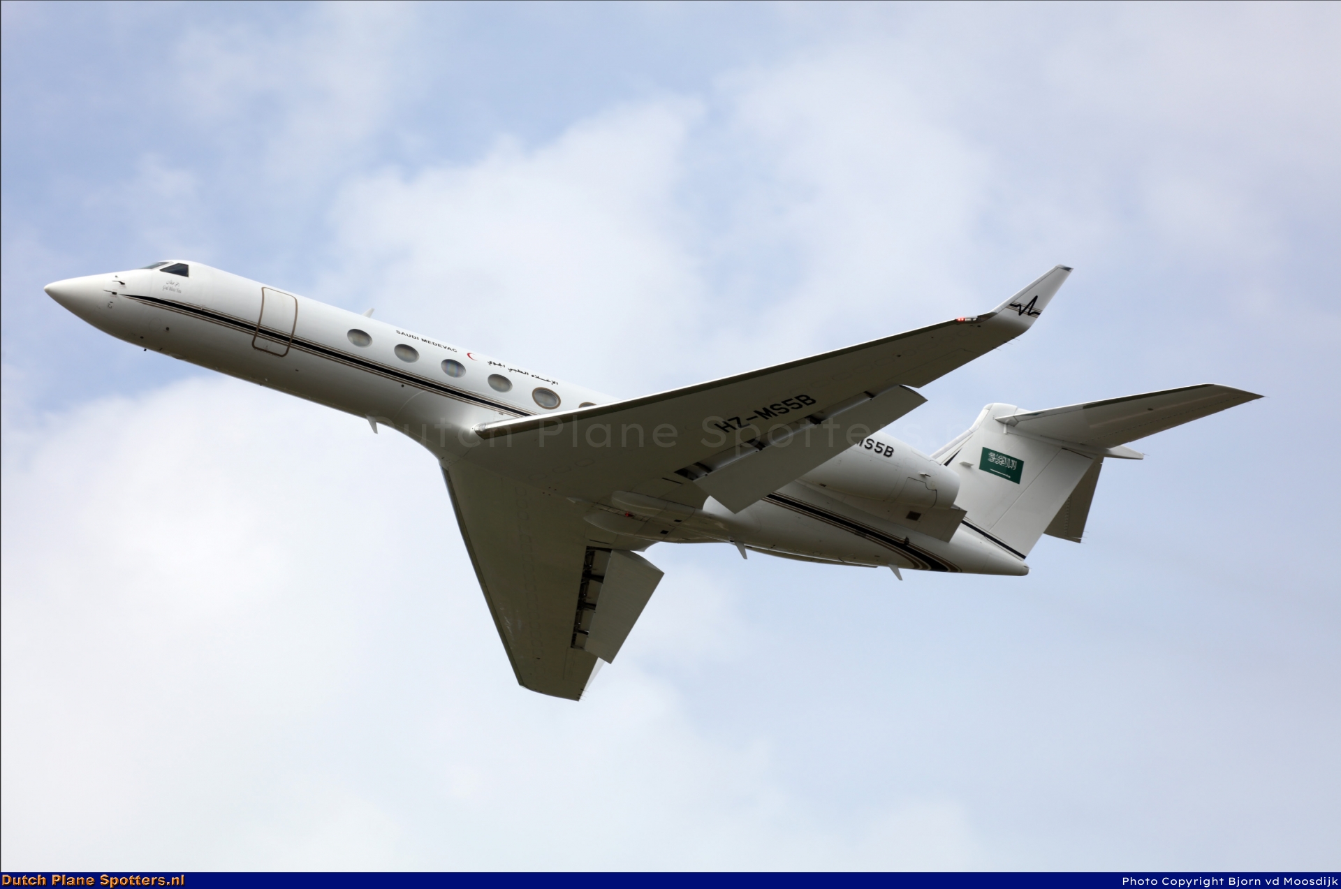 HZ-MS5B Gulfstream G-V Saudi Arabia - Aeromedical Evacuation by Bjorn van de Moosdijk