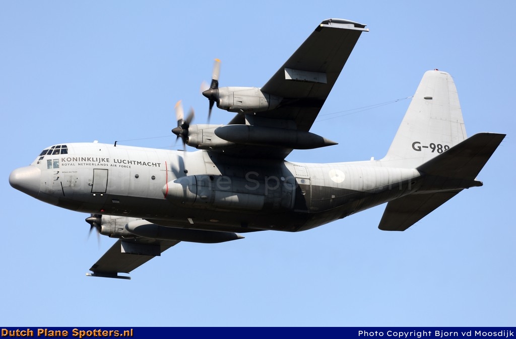 G-988 Lockheed C-130 Hercules MIL - Dutch Royal Air Force by Bjorn van de Moosdijk