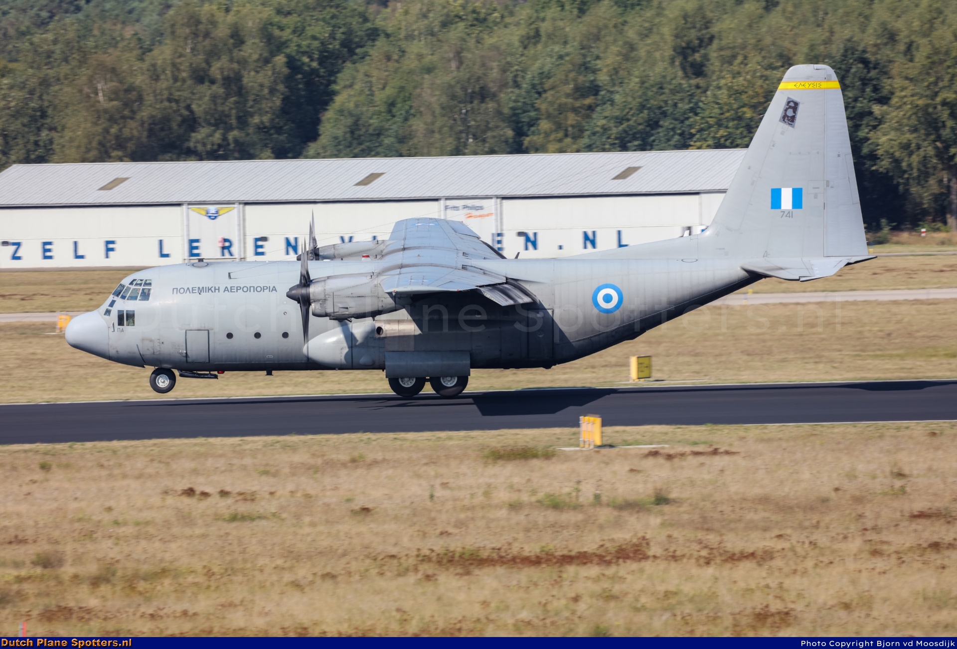 741 Lockheed C-130 Hercules MIL - Greek Air Force by Bjorn van de Moosdijk