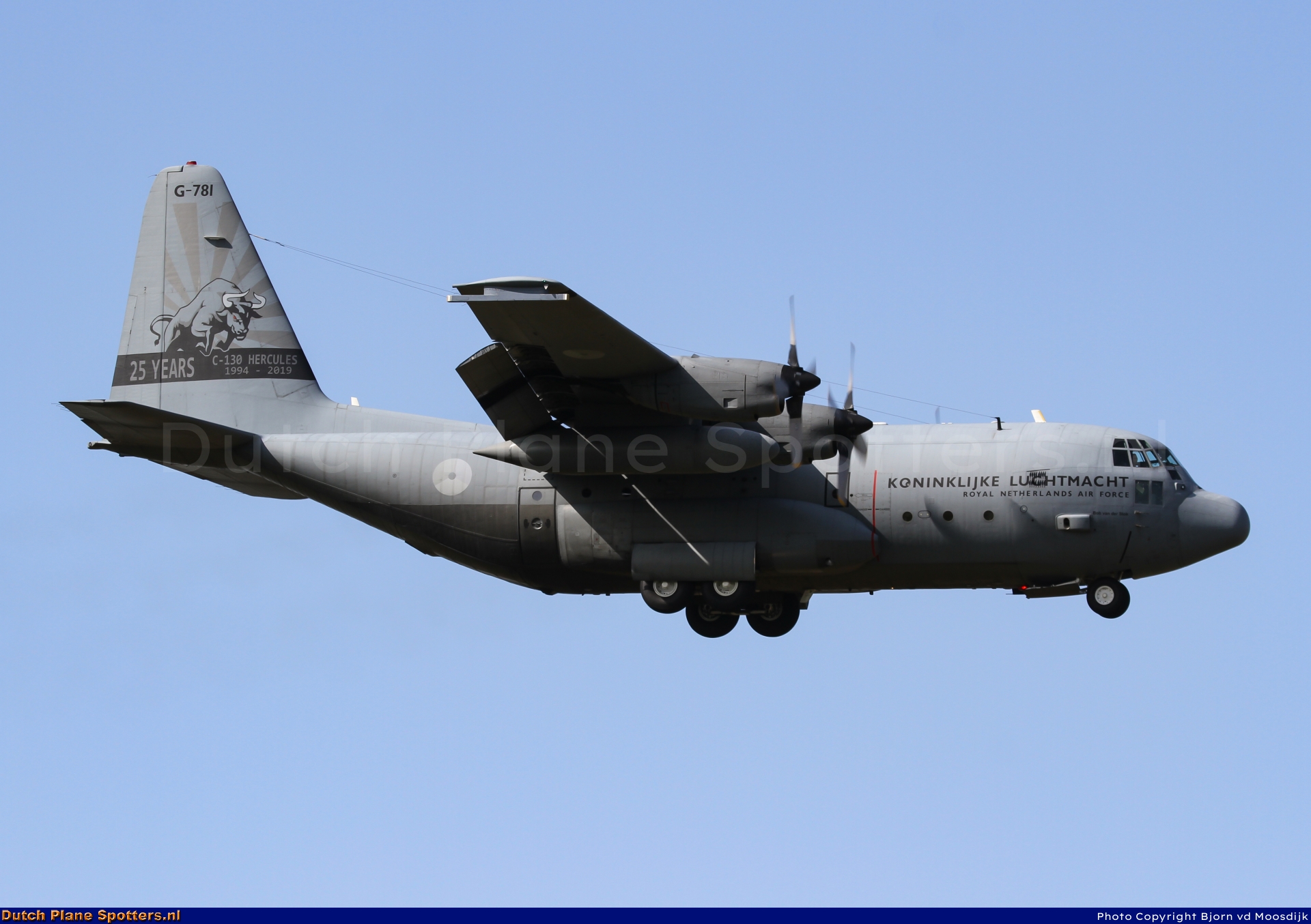 G-781 Lockheed C-130 Hercules MIL - Dutch Royal Air Force by Bjorn van de Moosdijk