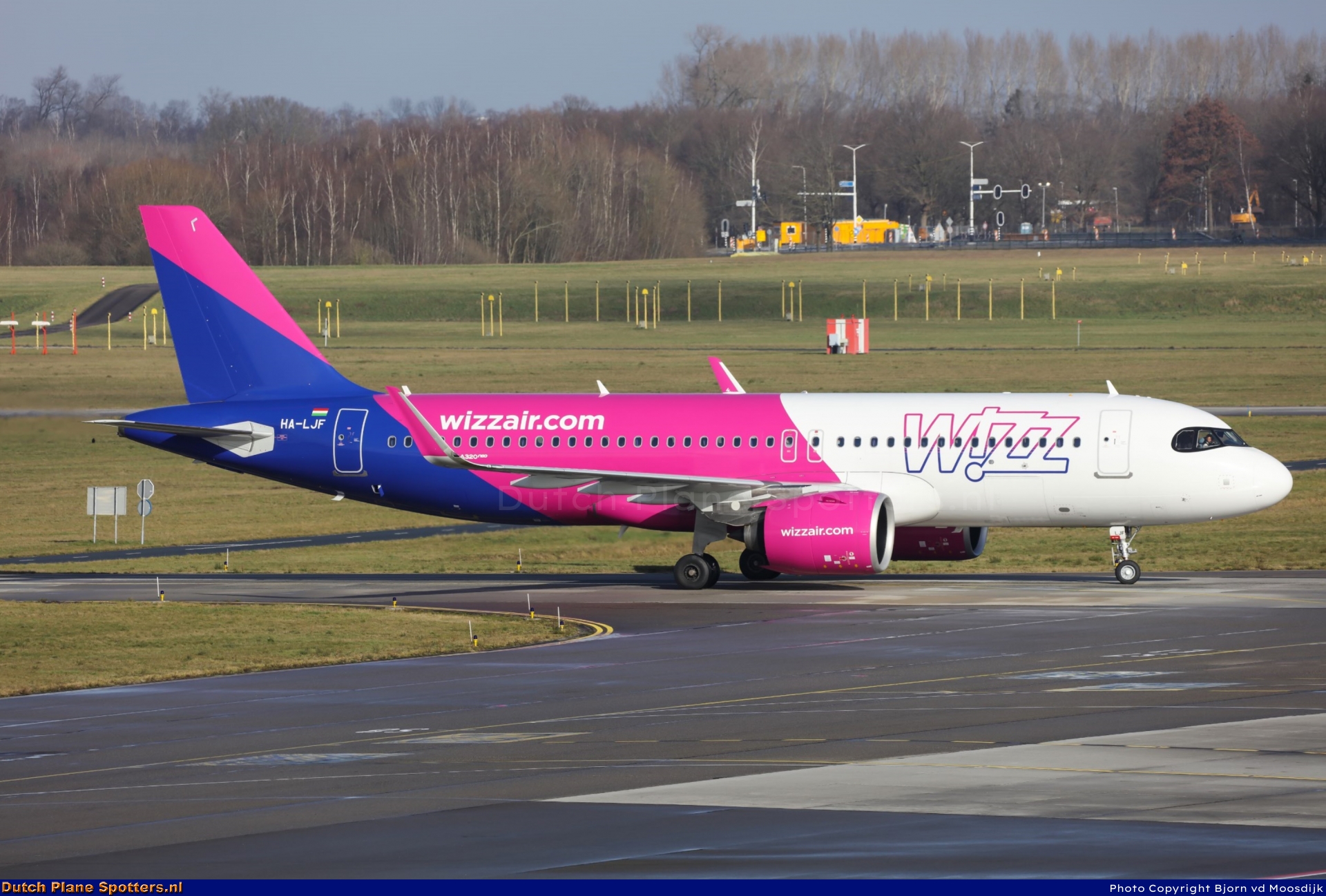 HA-LJF Airbus A320neo Wizz Air by Bjorn van de Moosdijk