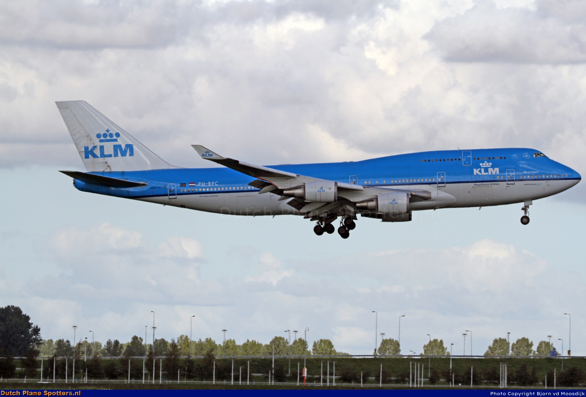 PH-BFC Boeing 747-400 KLM Royal Dutch Airlines by Bjorn van de Moosdijk