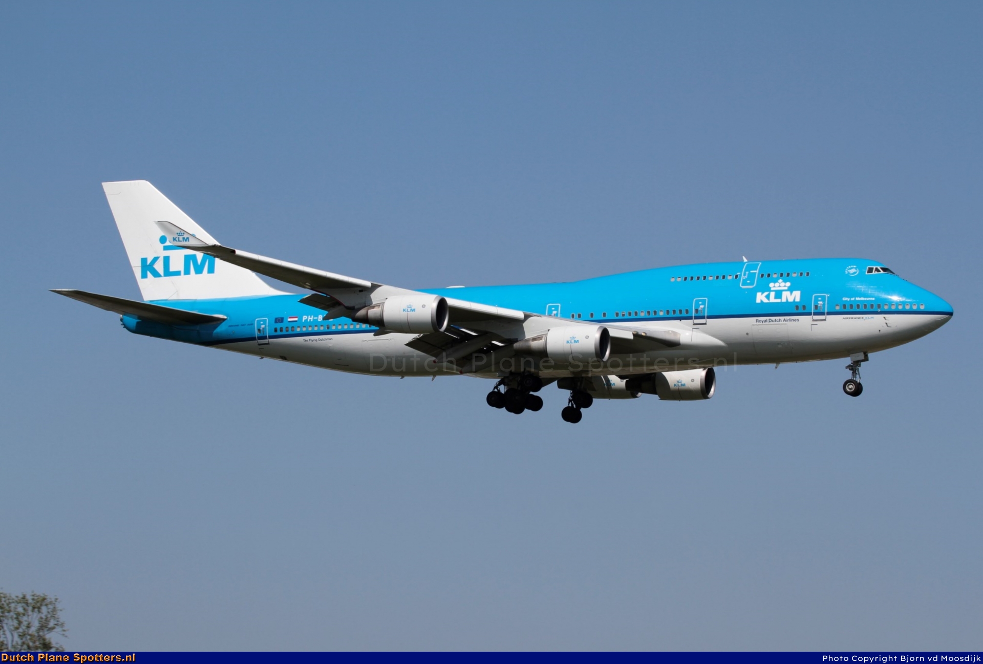 PH-BFE Boeing 747-400 KLM Royal Dutch Airlines by Bjorn van de Moosdijk